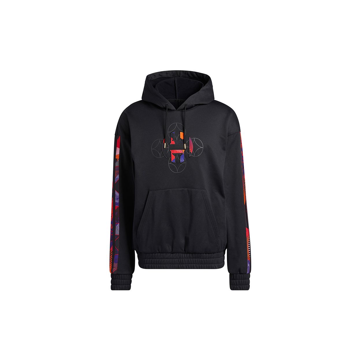 Adidas Originals Harden CNY Graphic Print Pullover Hoodie Men Black H37612 S