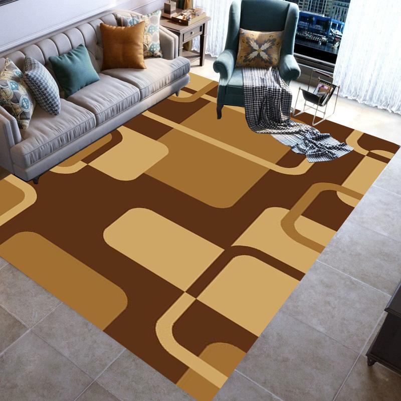 Geometric Modern Rugs Area Carpet Non-slip Floor Mat Door Family Bedroom Carpet Indoor Children's Play Throwing Yoga Mats