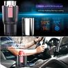 Smart Car 2-In-1 Hot And Cold Cup Drinks Holder Home Fast Refrigeration Cooling/Heating Mini Touch Screen Beverage Mug Drink Can