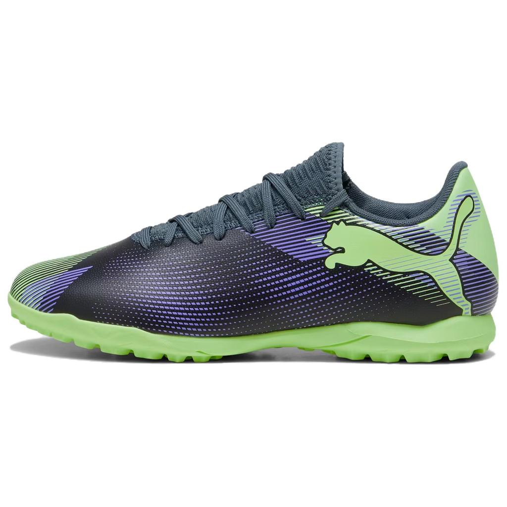 Puma Future Play 7 TF Lights Out Pack Men Sneakers Black Grey-Skies Elektro-Purple 107943-03