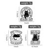 Cute Cat Coffee Enamel Pins Custom MORE ESPRESSO Brooches Lapel Badges Clothes Animal Jewelry Gift for Kids Friends