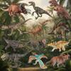 Multiple Sizes Jurassic Dinosaur Rubber Dinosaur Action Figures  Dinosaur Enthusiast Collection