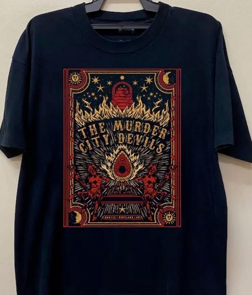The Murder City Devils Band Live In Portland 2019 T Shirt Full Size