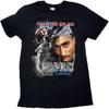 2Pac Tupac T Shirt All Eyez Homage Logo Official Mens Black Size XL