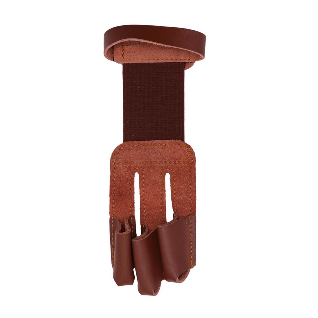 Archery Glove PU Leather Lightweight for Men Women Beginner Practice