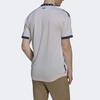 Adidas Los Angeles Galaxy Home Jersey Letter Logo Print V-Neck Short Sleeve Soccer Shirt Men tops Light-Gray H45430