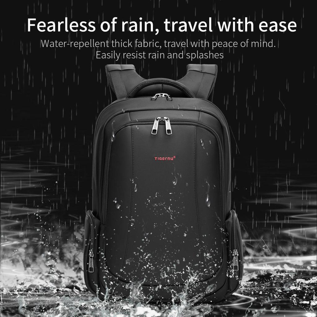 Tigernu Men Backpacks Vacuum Compression Backpacks 14 15.6 17.3'' Laptop Backpack For Men School Backpack Male Travel Backpacks