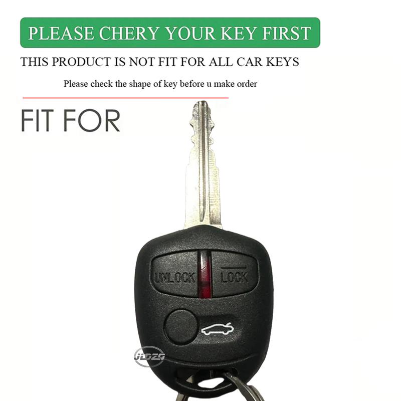 Silicone 2/3 Buttons Remote Car Key Shell Cover For Mitsubishi Lancer Ex Evolution Grandis Outlander Case