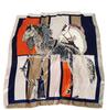 Hangzhou Silk Gift: Women's Printed Satin Scarf Set - Small Square Neck Professional Wear Scarf