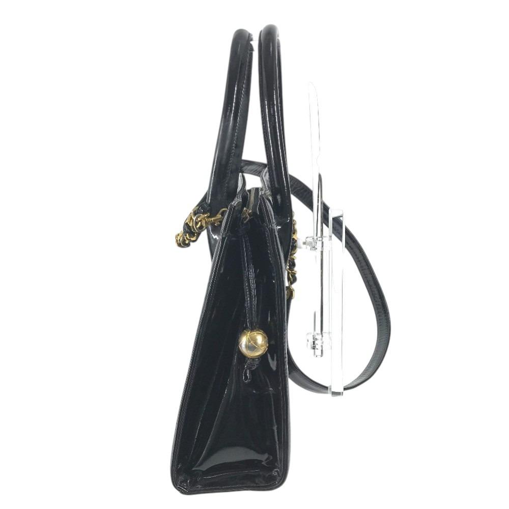 CHANEL vintage V-Stitch 2WAY Bag Cocoball Shoulder Bag Hand Bag Tote Bag