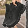 Non-Slip Male Sneakers Solid Color Mens Treking Footwear Comfortable Sporty Shoes Outdoor Mesh Casual Shoes New Classic Trainers
