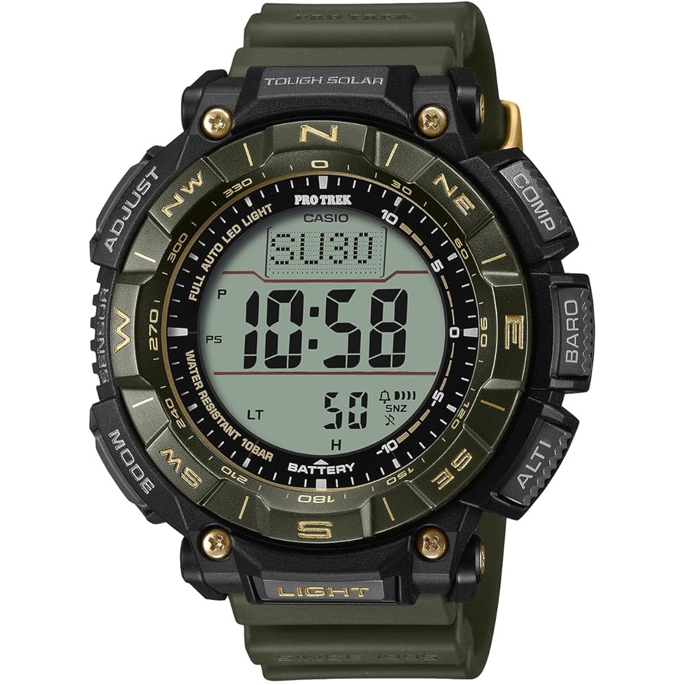 

Casio Pro Trek 30th Anniversary Tough Solar Men s Watch Green Gold PRG-340ANS-3JR