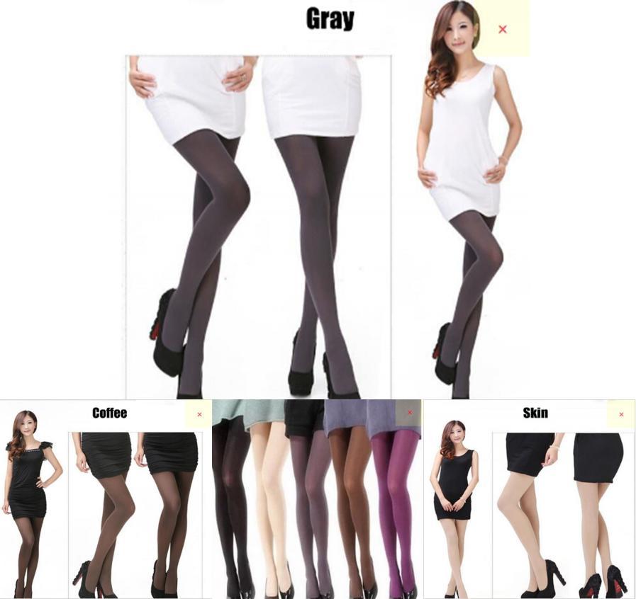 Fashion Women's All-match 80d Silk Slim Pantyhose Stockings Hosiery In Luxurious Black