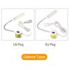 AC110-250V 6W 30LED Šicí stroj Světelná lampa Pevná základna Flexibilní ohýbatelná trubka Design s husím krkem