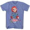 Childs Play Chucky Puppe Hammer Schere Willst du Spielen Herren T-Shirt