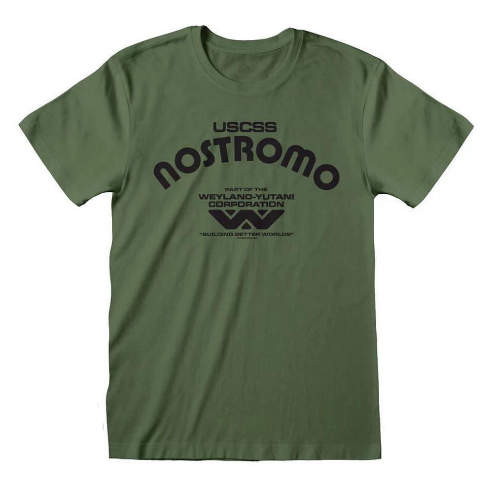 Alien Unisex Adult Retro Nostromo T-Shirt