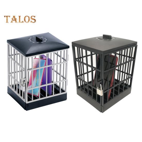 Mobiltelefonfängelse Låda med Nycklar Mobil Fängelsecell Mobiltelefonbur för Klassrum Familj Självdisciplinverktyg