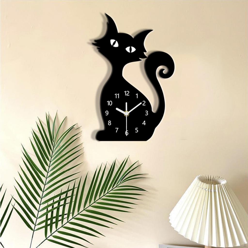 Animal Wall Clock Decorative Collection, Ornament Hanging for Office Bathroom
