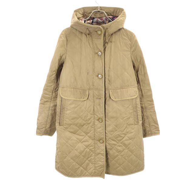 

MACKINTOSH PHILOSOPHY Sanyo Shokai Стеганое пальто 38 Бежевое Женское Б/У