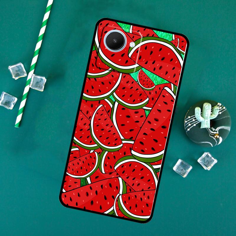 Cute Summer Fruit Watermelon For Realme 15 Pro 10 11 12 13 14 Pro Plus GT6 GT7 C61 C67 C63 C71 C55 C51 C65 C53 C75 Case