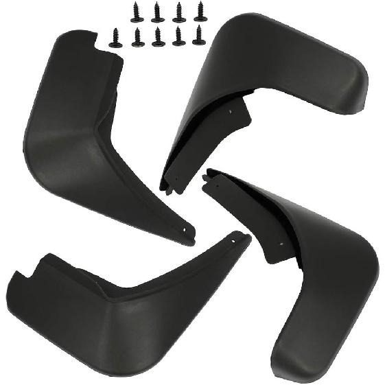 

ECCPP Комплект передних и задних брызговиков для Ford Fiesta 1.0L l3 2014 2015 2016 2017, для Ford Fiesta 1.6L l4 2011 2012 2013 2014 2015 2016