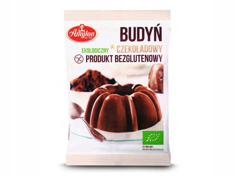 Chocolate-flavored Pudding, Gluten-free, Organic, 40 G - AMYLON