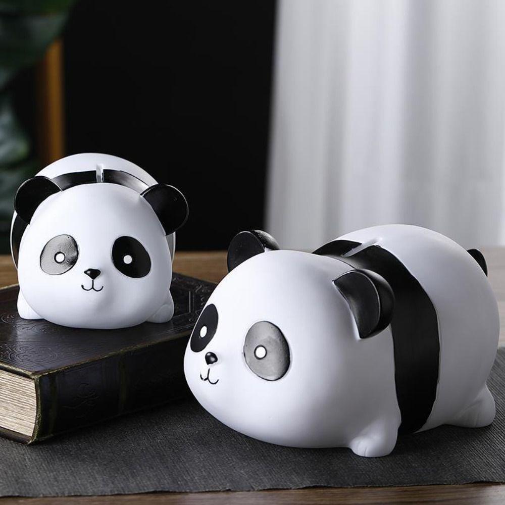 Model Panda Money Saving Box Savings Tank Kid Money Bank Panda Piggy Bank  Home Decor