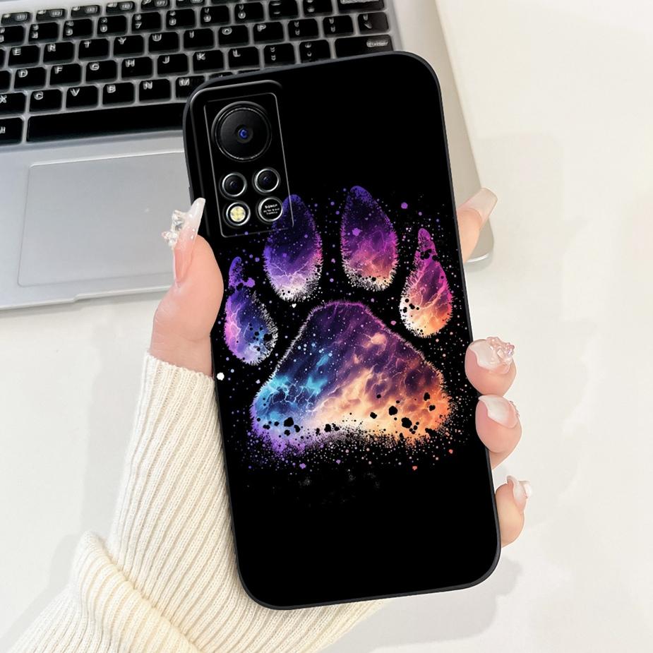 For Infinix Hot 11s NFC Case New Fashion Candy Painted Cover Silicone Case For Infinix Hot 11S X6812 X6812B Hot11s NFC Soft Bags
