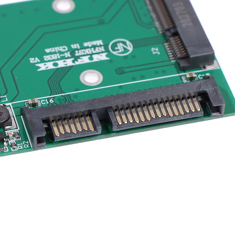 Standard Msata Ssd To 2.5 Inch Sata Adapter Converter Card Board Laptop Desktop