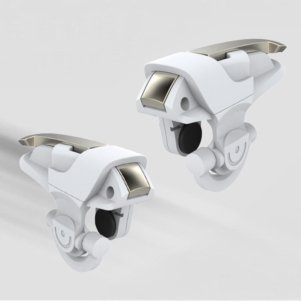1Pair Mobile Game Triggers Stimulus Battlefield Gen 2/3 Controller Metal Shooting Buttons for Phone Gaming
