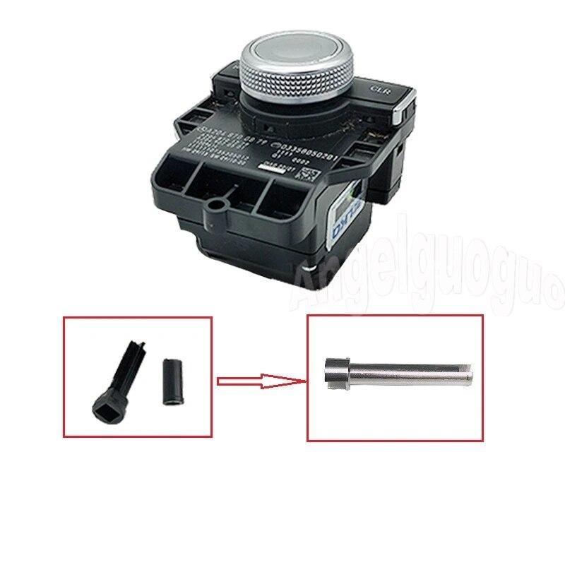 Radio Command Console Controller Rotary Switch Button Scroll Knob Shaft Repair Fix for Mercedes Benz W204 X204 W212 W218