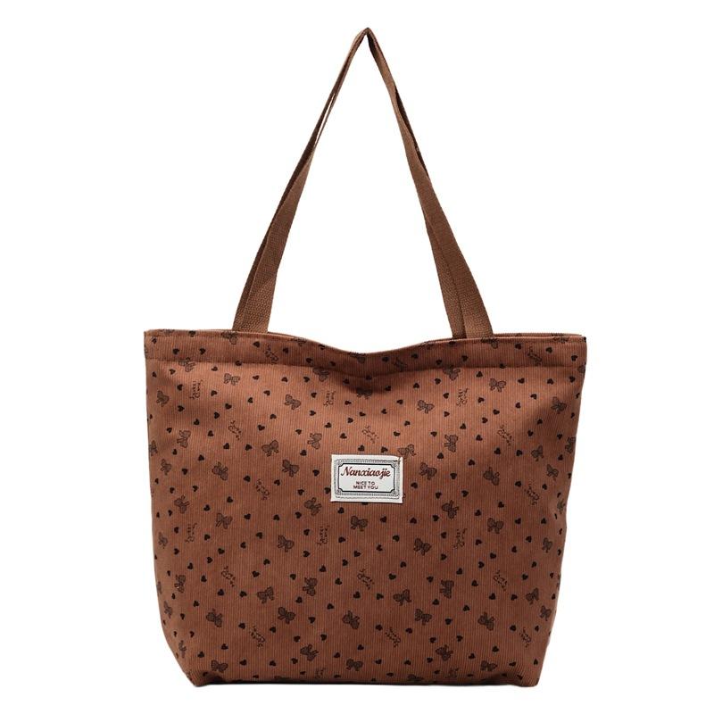 Large-capacity Commuter Bag, Fashionable Single-shoulder Tote Bag, and Niche Hand-held Mommy Bag