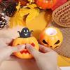 Pocket Fidget Toys 12Pcs Pop-up Ghost Pumpkin Squeeze Toy Stress Relief Head Sensory Toy Kit Creepy Pinch for Party Favors