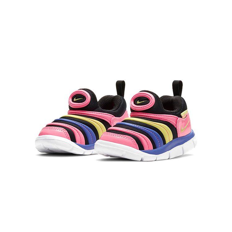Nike Dynamo Free Low top Toddler Shoes Pink Black Blue Infant And Toddler 343938-025