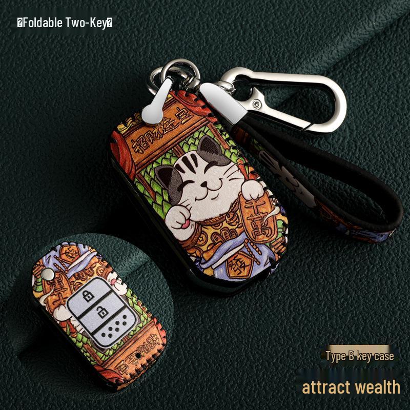 Honda Autoschlüsselhülle für Accord 10. Generation, Civic, Breeze, XRV, Lingpai, Vezel, Avancier, CRV, Envix, Guochao