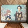 Anime A-A S-Silent V-Voice Floor Mat Soft Flannel Floor Mat  Suitable for Entryways, Living Rooms, Bedrooms, and Bathrooms