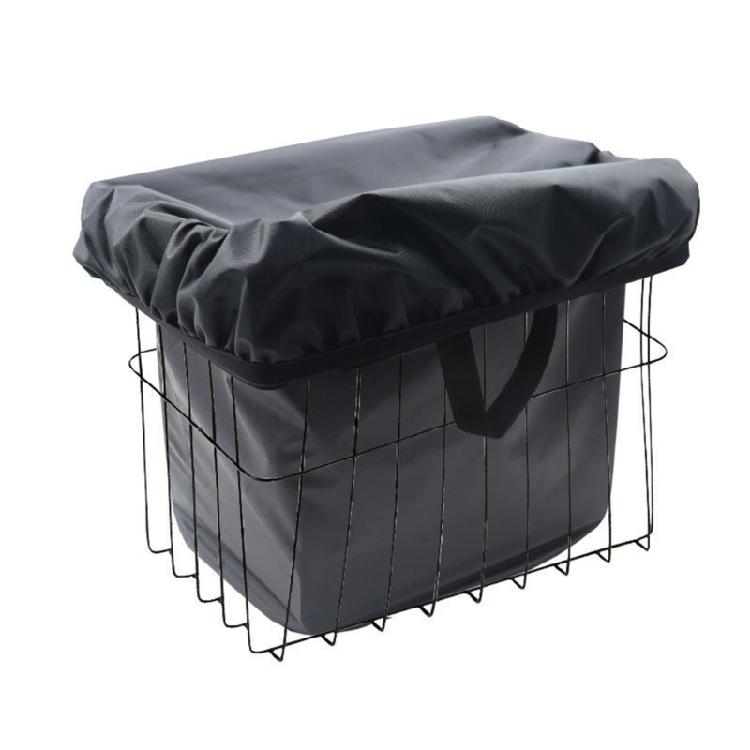 

Oxford Fabric Bike Basket Rain Cover for Most Bicycles Bike Basket Liner Dustproof Protective Cover With Elastic Closure 1 чёрный