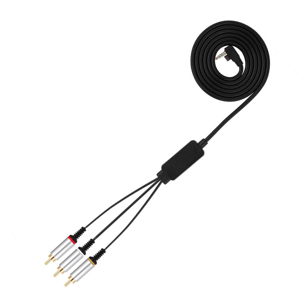 Video Cable, 1.5M ABS Component TV AV Cord   Video Cable Component Cord Replacement for 2000 3000