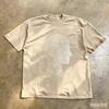 Fingerprint Texture Graphic Tshirt Abstract Minimal Line Portrait Cotton Oversized Short Sleeve Side Profile Head Tee