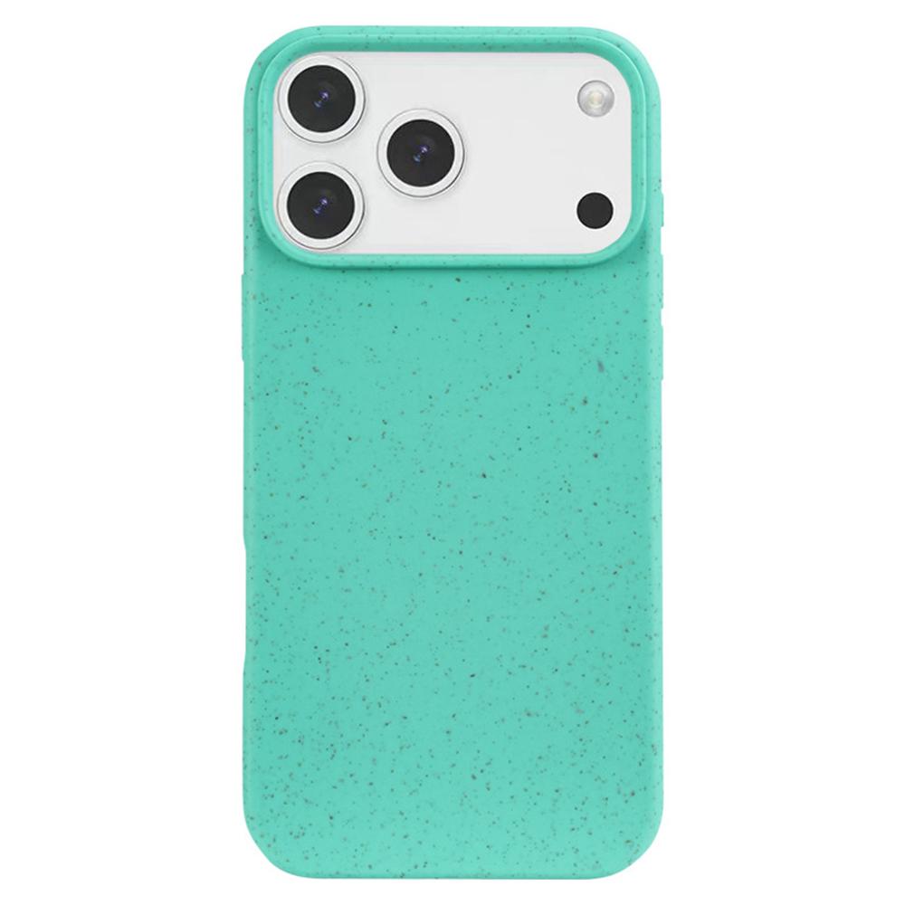 

For iPhone 17 Pro Case Biodegradable Wheat Straw+TPU Matte Phone Cover
