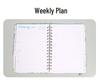 2026 English Student Weekly A5 Planner Coil Notebook