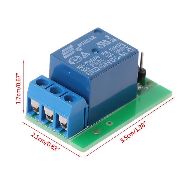 IO25A01 5V Flip-Flop Latch Relais Modul Bistabil Selbst-locking Schalter Niedrigen Impuls Trigger Bord