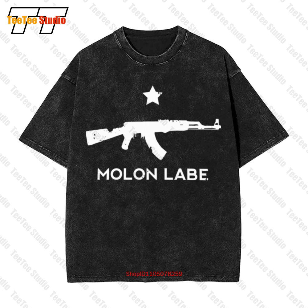 Molon Labe Ak Vintage Oversized TShirt PZ S