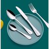 Silver Spoon Set Premium Stainless Steel Flatware Set Mirror Polished Cutlery Set Durable Home Kitchen Eating Tableware Set