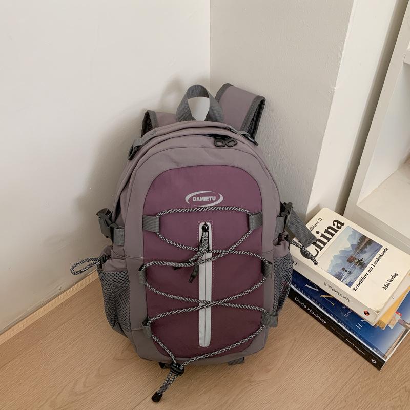 Schoolbag new multi-purpose backpack men and women outdoor cycling sports backpack large capacity light hiking bag
