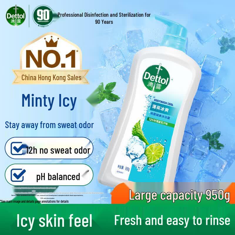 Dettol Гель для душа с мятой и ледяной свежестью