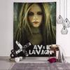AAvril Singer Lavigne Arazzo Cartoon da Appendere alla Parete Decorazione Casa per la Casa