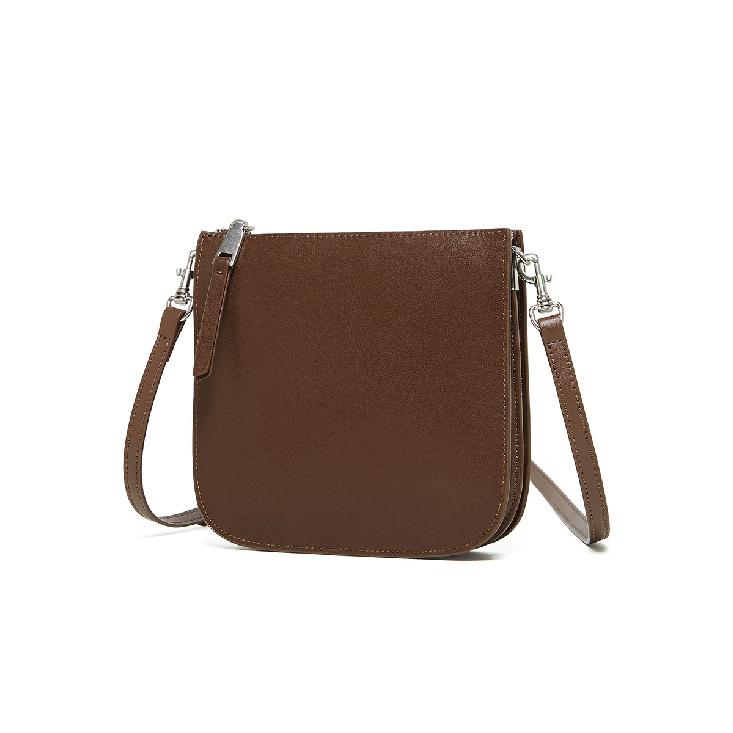 2025 New Model Single-Shoulder Crossbody Small Bag, Genuine Leather Versatile Underarm Bucket Bag, Mobile Phone Bag, High-End Niche Women's Bag