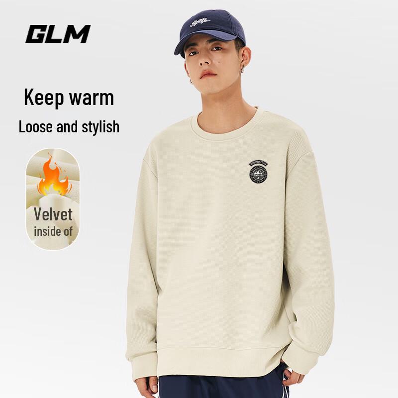 

GLM Men s Fleece-Lined Crewneck Sweatshirt 4XL