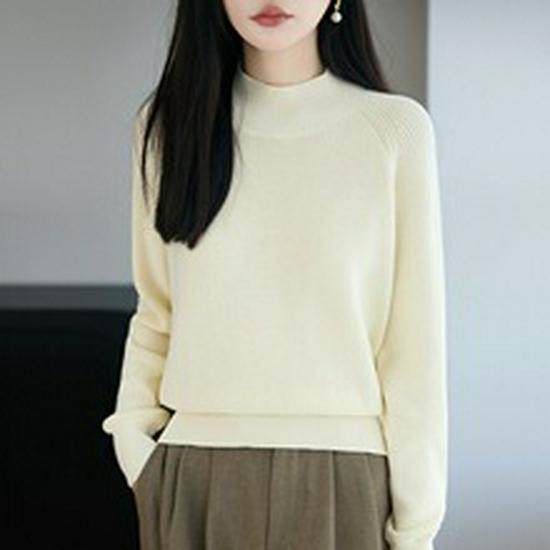 Women's Slim-Fit Sleeveless Cashmere Sweater Vest - Milk White